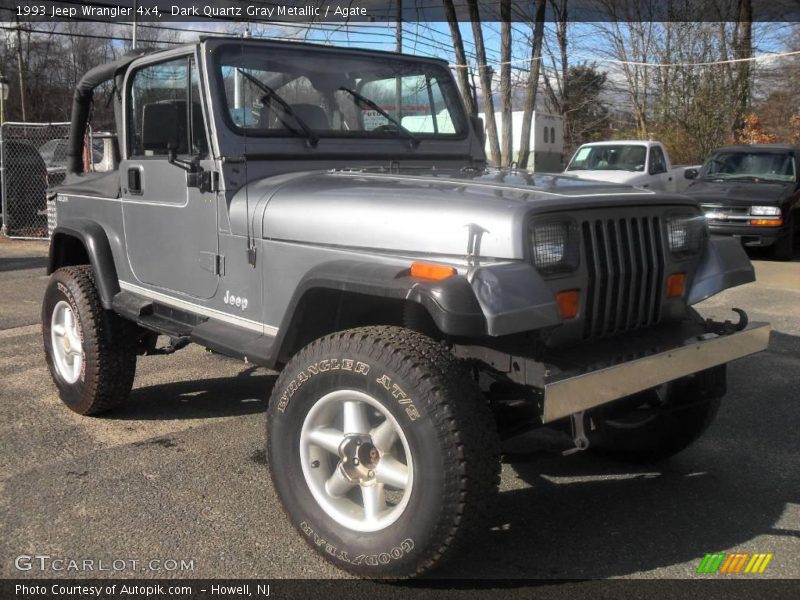 Dark Quartz Gray Metallic / Agate 1993 Jeep Wrangler 4x4