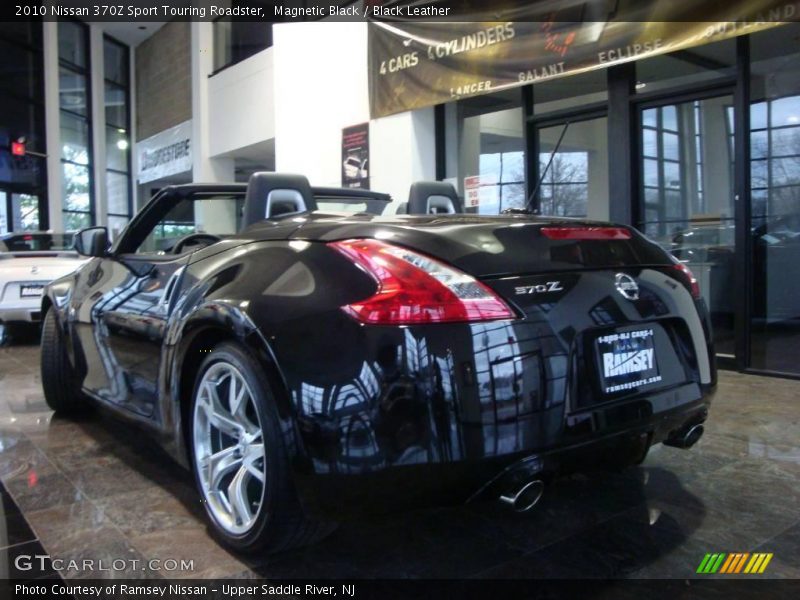 Magnetic Black / Black Leather 2010 Nissan 370Z Sport Touring Roadster