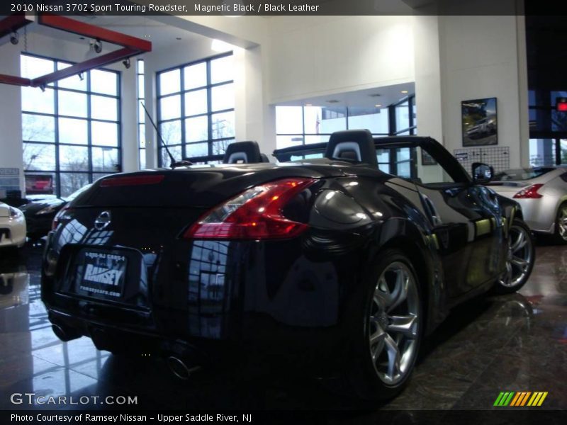 Magnetic Black / Black Leather 2010 Nissan 370Z Sport Touring Roadster