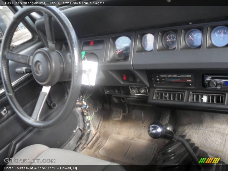 Dark Quartz Gray Metallic / Agate 1993 Jeep Wrangler 4x4