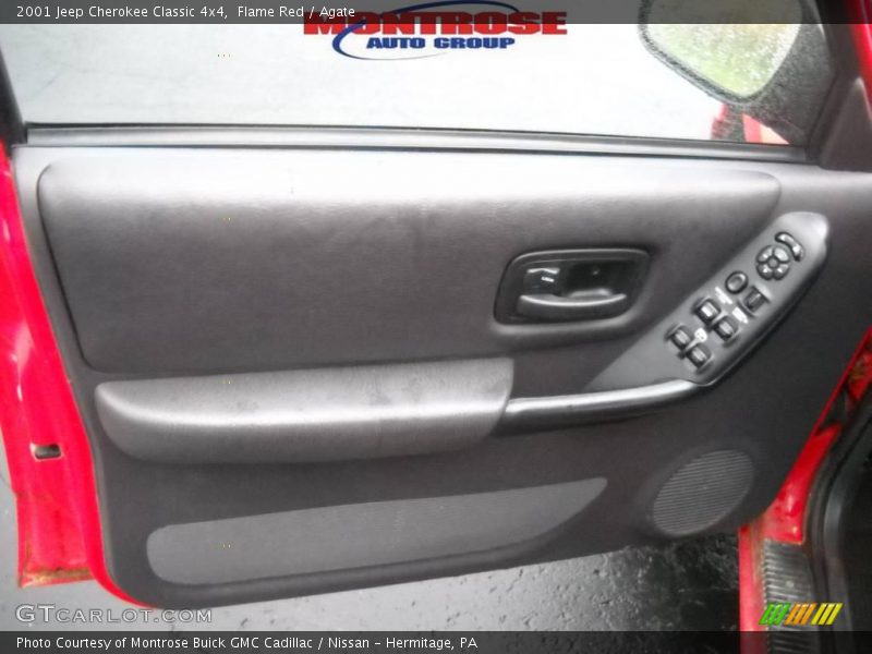 Flame Red / Agate 2001 Jeep Cherokee Classic 4x4
