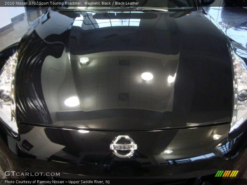 Magnetic Black / Black Leather 2010 Nissan 370Z Sport Touring Roadster
