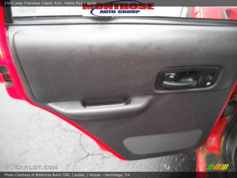 Flame Red / Agate 2001 Jeep Cherokee Classic 4x4