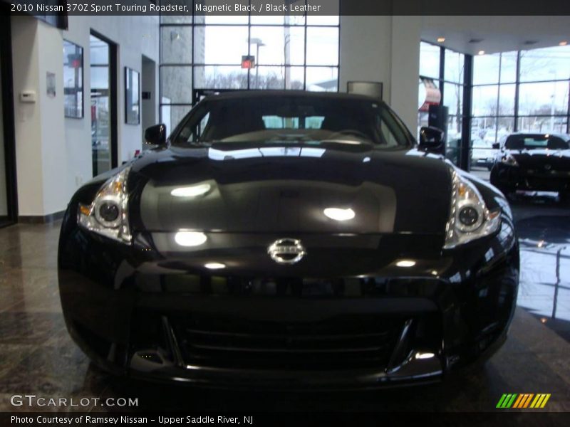 Magnetic Black / Black Leather 2010 Nissan 370Z Sport Touring Roadster