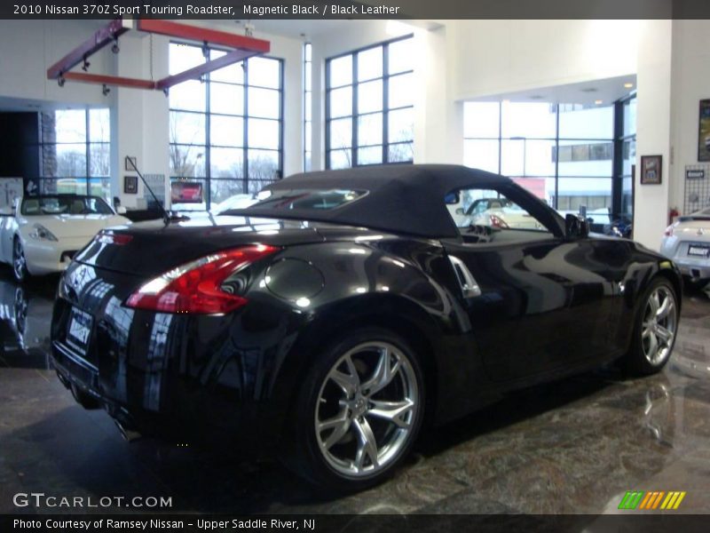 Magnetic Black / Black Leather 2010 Nissan 370Z Sport Touring Roadster