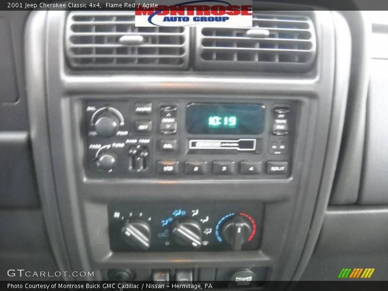 Flame Red / Agate 2001 Jeep Cherokee Classic 4x4