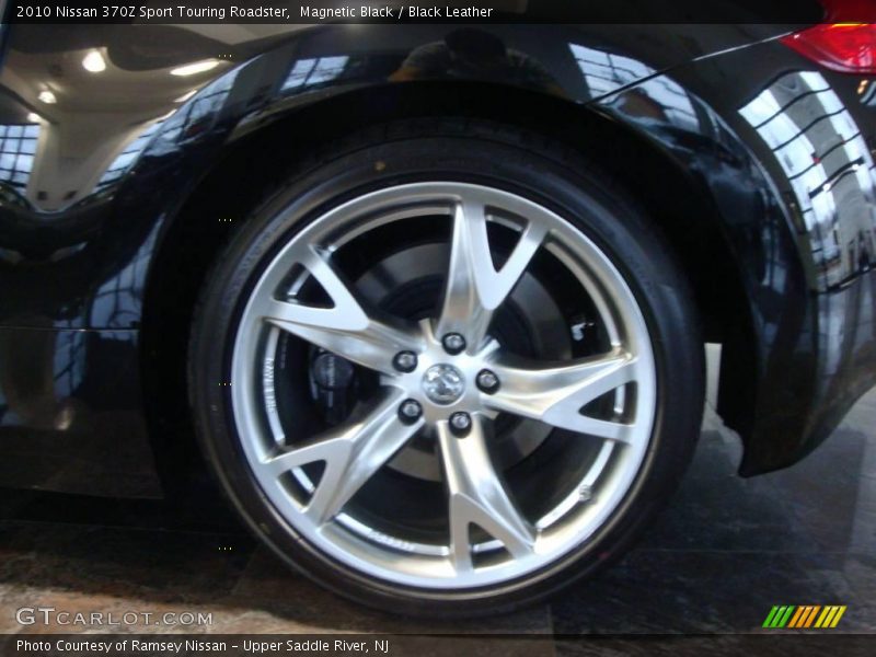 Magnetic Black / Black Leather 2010 Nissan 370Z Sport Touring Roadster