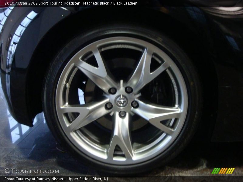 Magnetic Black / Black Leather 2010 Nissan 370Z Sport Touring Roadster