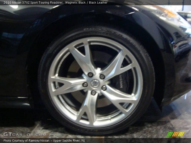 Magnetic Black / Black Leather 2010 Nissan 370Z Sport Touring Roadster