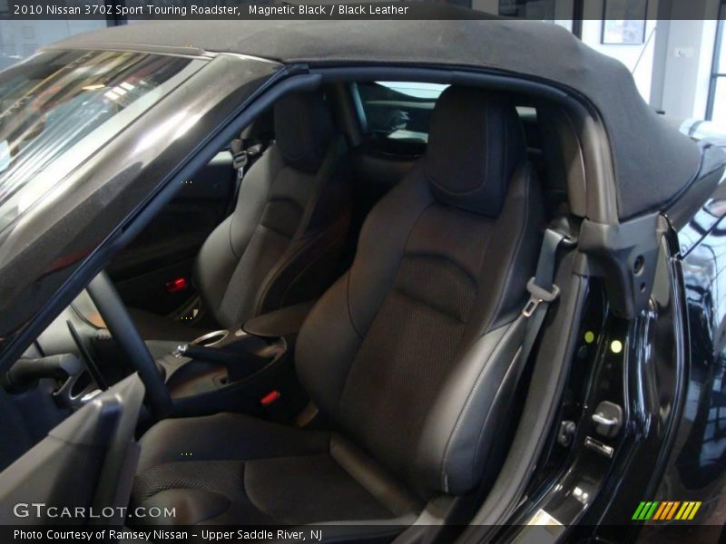 Magnetic Black / Black Leather 2010 Nissan 370Z Sport Touring Roadster
