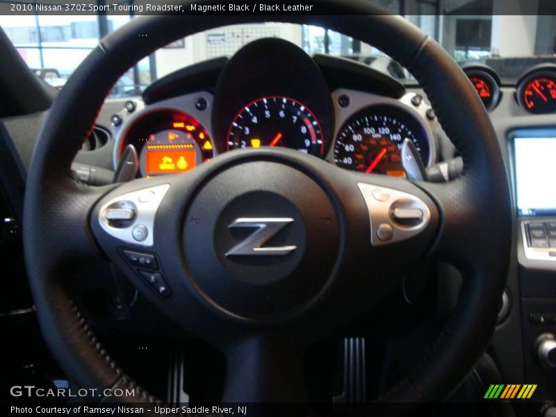 Magnetic Black / Black Leather 2010 Nissan 370Z Sport Touring Roadster