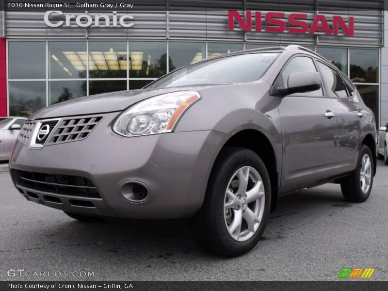 Gotham Gray / Gray 2010 Nissan Rogue SL