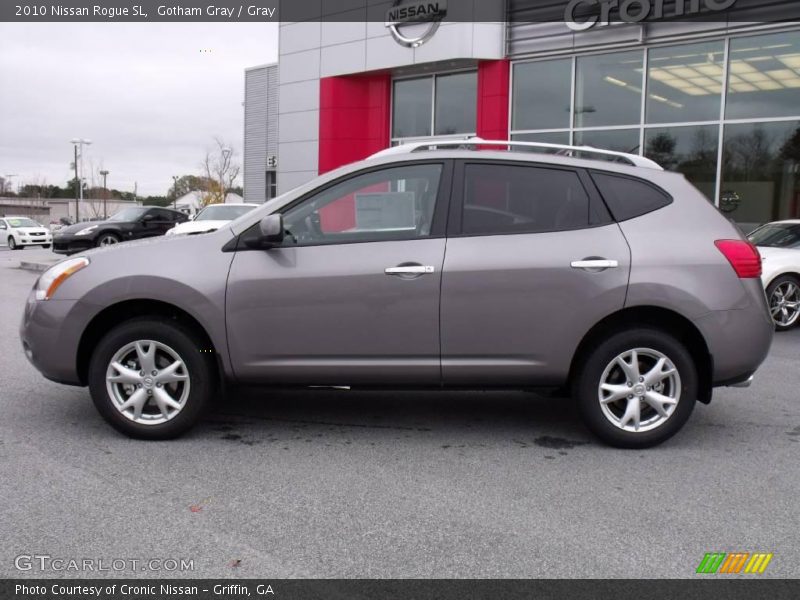 Gotham Gray / Gray 2010 Nissan Rogue SL