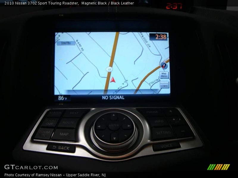 Magnetic Black / Black Leather 2010 Nissan 370Z Sport Touring Roadster