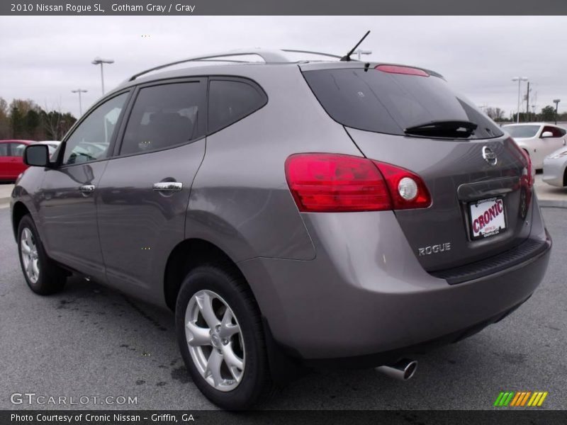 Gotham Gray / Gray 2010 Nissan Rogue SL