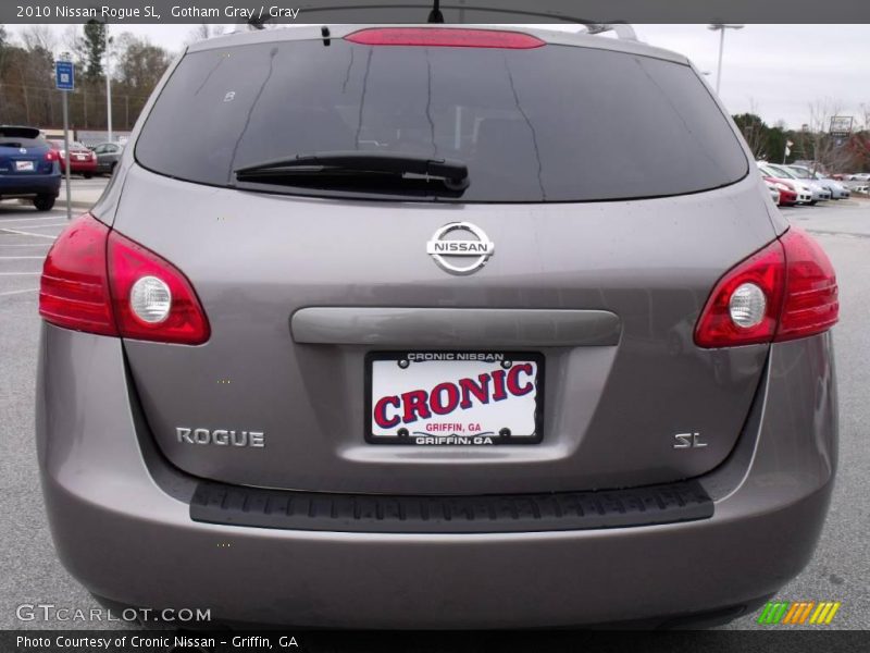Gotham Gray / Gray 2010 Nissan Rogue SL