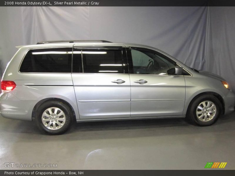 Silver Pearl Metallic / Gray 2008 Honda Odyssey EX-L