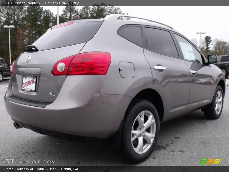 Gotham Gray / Gray 2010 Nissan Rogue SL