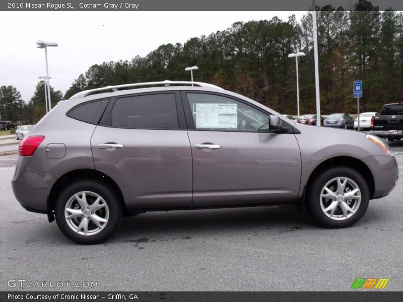 Gotham Gray / Gray 2010 Nissan Rogue SL