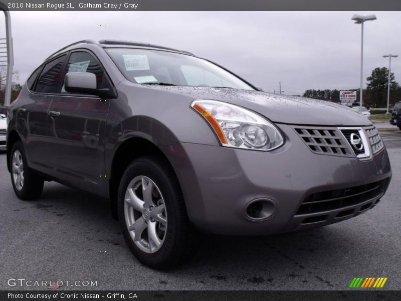 Gotham Gray / Gray 2010 Nissan Rogue SL