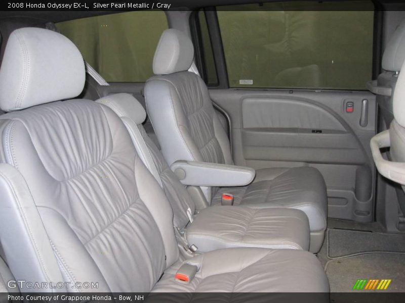 Silver Pearl Metallic / Gray 2008 Honda Odyssey EX-L