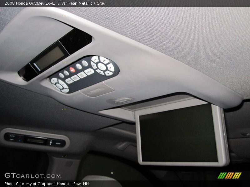 Silver Pearl Metallic / Gray 2008 Honda Odyssey EX-L