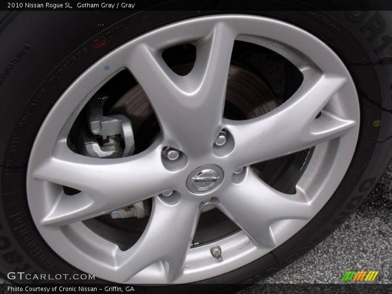 Gotham Gray / Gray 2010 Nissan Rogue SL
