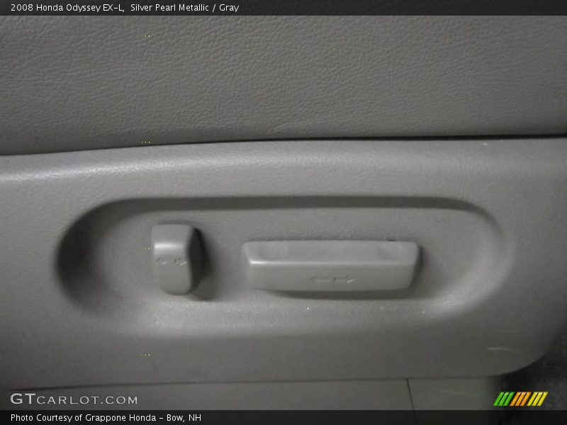 Silver Pearl Metallic / Gray 2008 Honda Odyssey EX-L