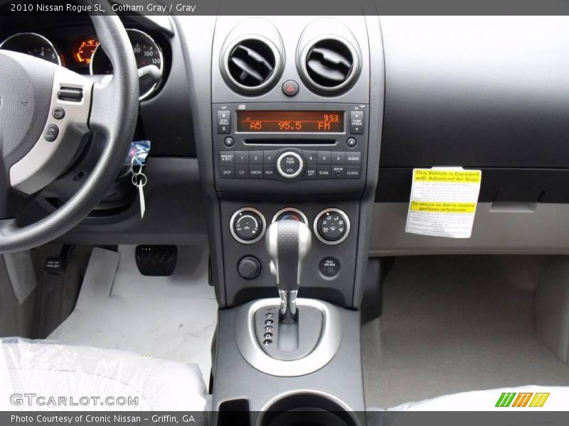 Gotham Gray / Gray 2010 Nissan Rogue SL