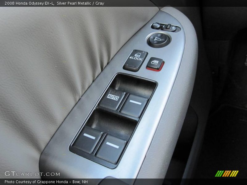 Silver Pearl Metallic / Gray 2008 Honda Odyssey EX-L
