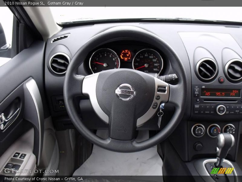 Gotham Gray / Gray 2010 Nissan Rogue SL