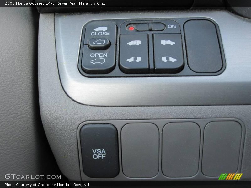 Silver Pearl Metallic / Gray 2008 Honda Odyssey EX-L