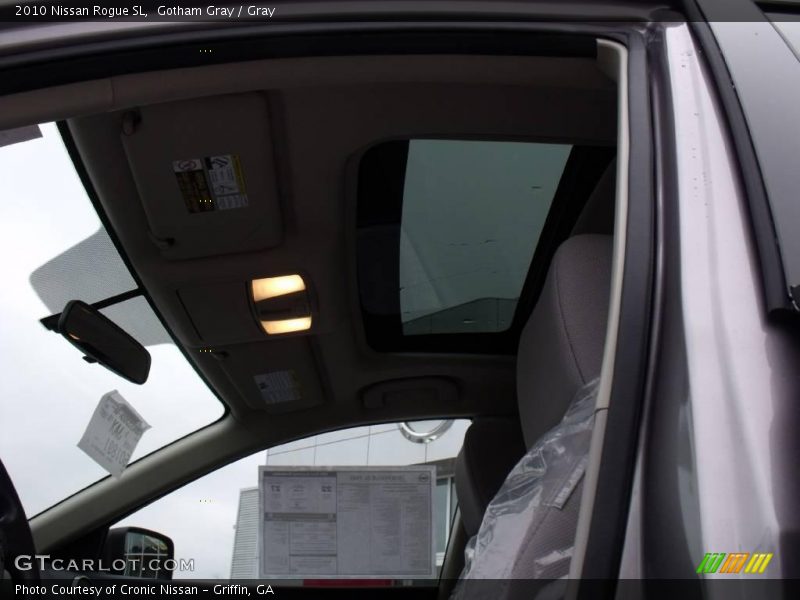 Gotham Gray / Gray 2010 Nissan Rogue SL
