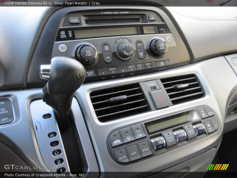 Silver Pearl Metallic / Gray 2008 Honda Odyssey EX-L