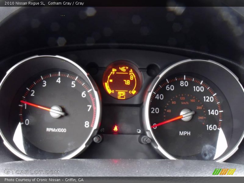 Gotham Gray / Gray 2010 Nissan Rogue SL