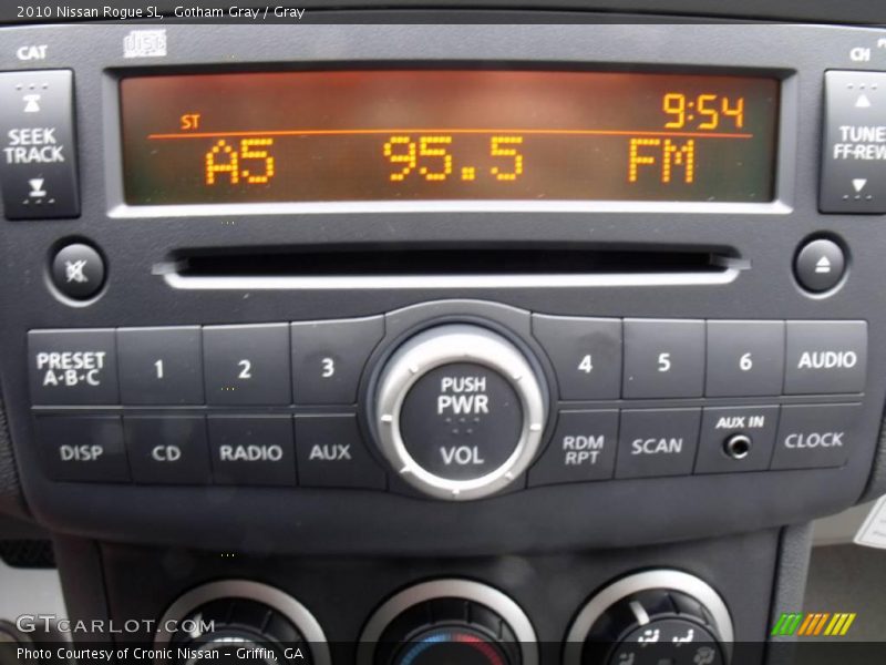 Gotham Gray / Gray 2010 Nissan Rogue SL