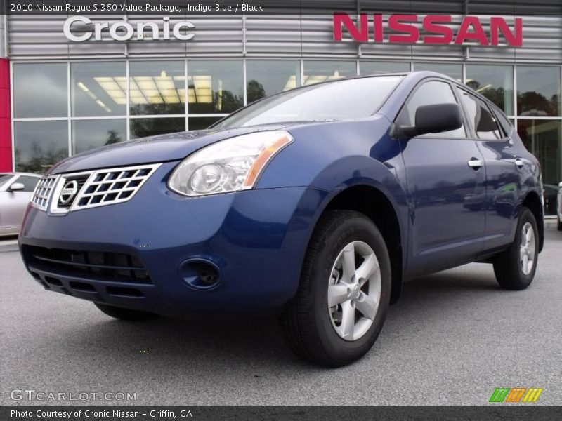 Indigo Blue / Black 2010 Nissan Rogue S 360 Value Package
