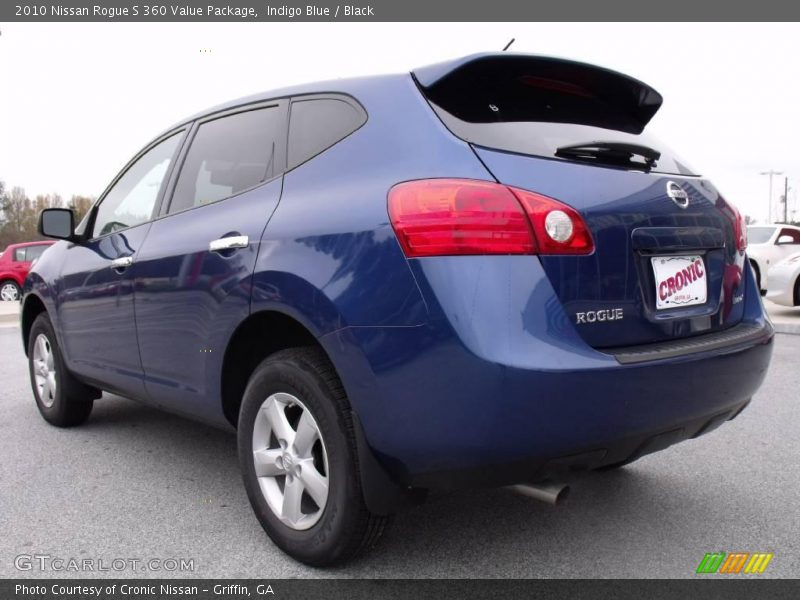 Indigo Blue / Black 2010 Nissan Rogue S 360 Value Package