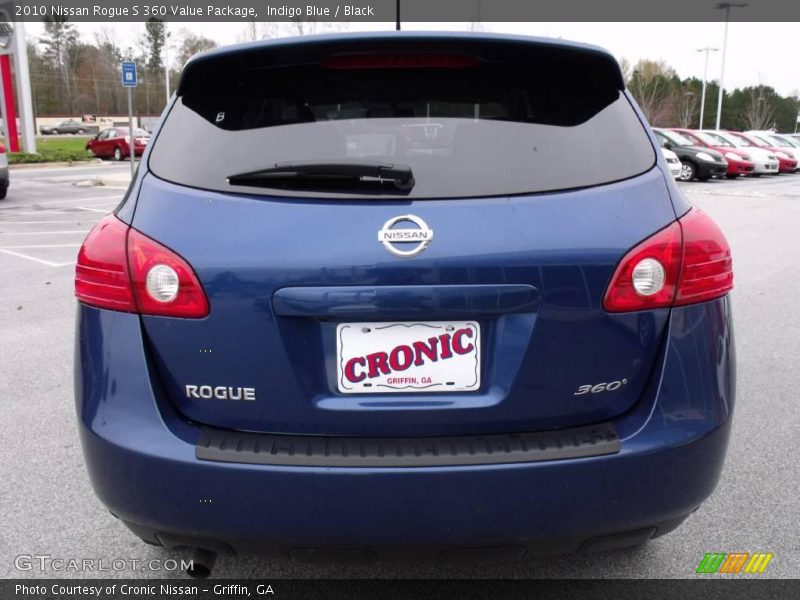 Indigo Blue / Black 2010 Nissan Rogue S 360 Value Package