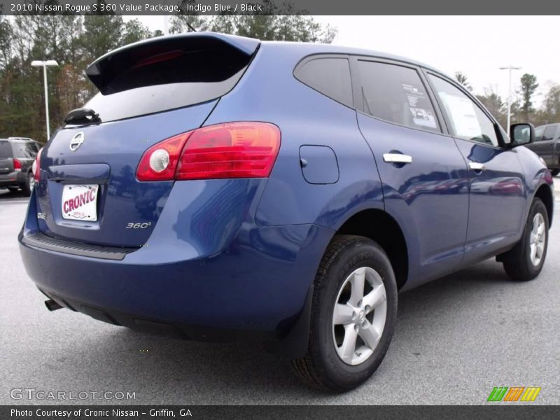 Indigo Blue / Black 2010 Nissan Rogue S 360 Value Package