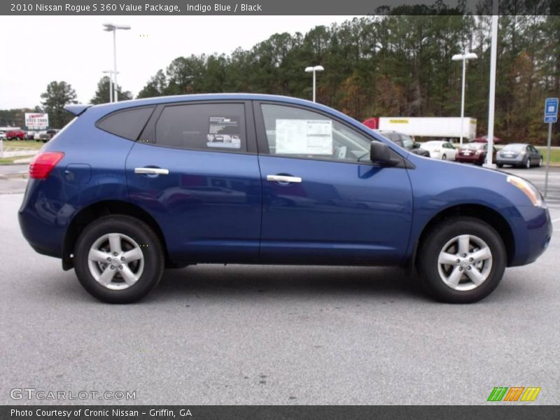 Indigo Blue / Black 2010 Nissan Rogue S 360 Value Package