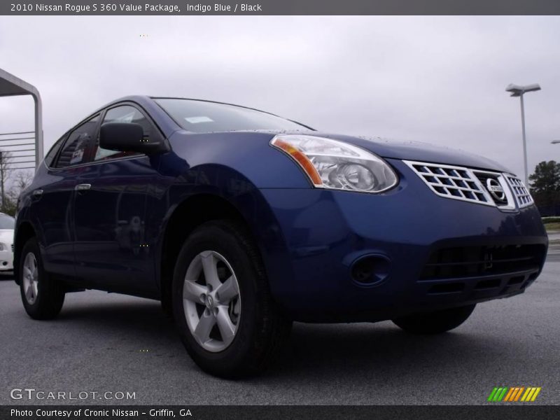 Indigo Blue / Black 2010 Nissan Rogue S 360 Value Package
