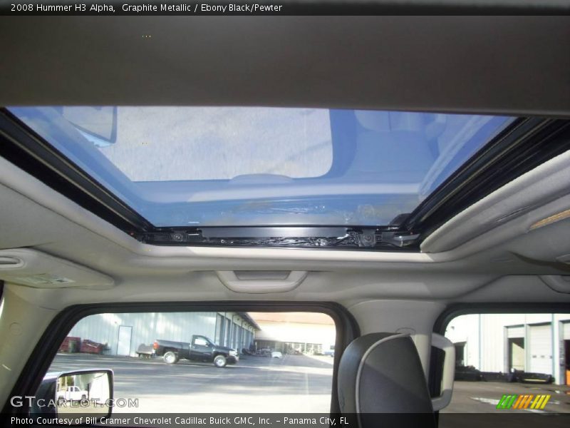 Graphite Metallic / Ebony Black/Pewter 2008 Hummer H3 Alpha