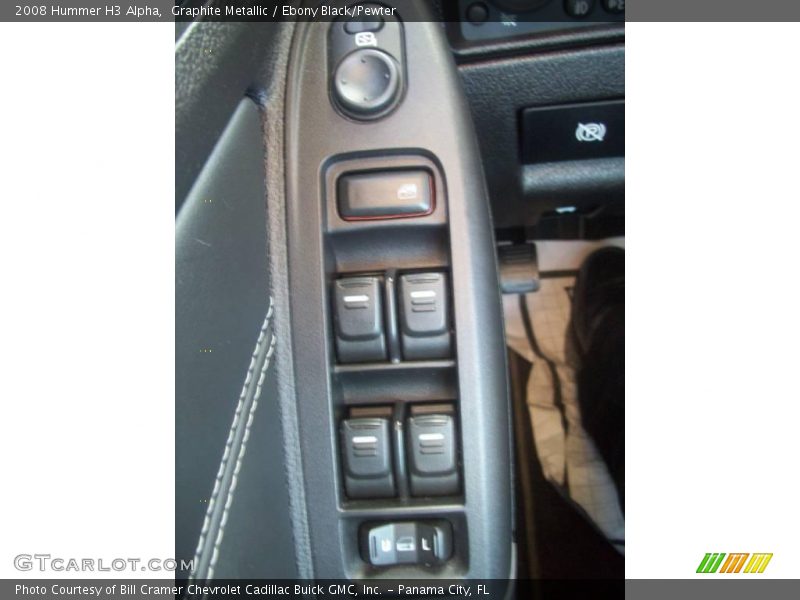 Graphite Metallic / Ebony Black/Pewter 2008 Hummer H3 Alpha