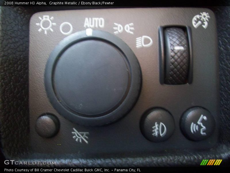 Graphite Metallic / Ebony Black/Pewter 2008 Hummer H3 Alpha