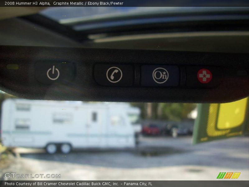 Graphite Metallic / Ebony Black/Pewter 2008 Hummer H3 Alpha