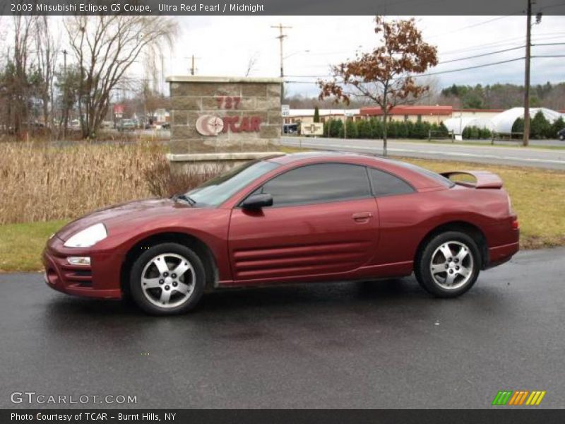 Ultra Red Pearl / Midnight 2003 Mitsubishi Eclipse GS Coupe