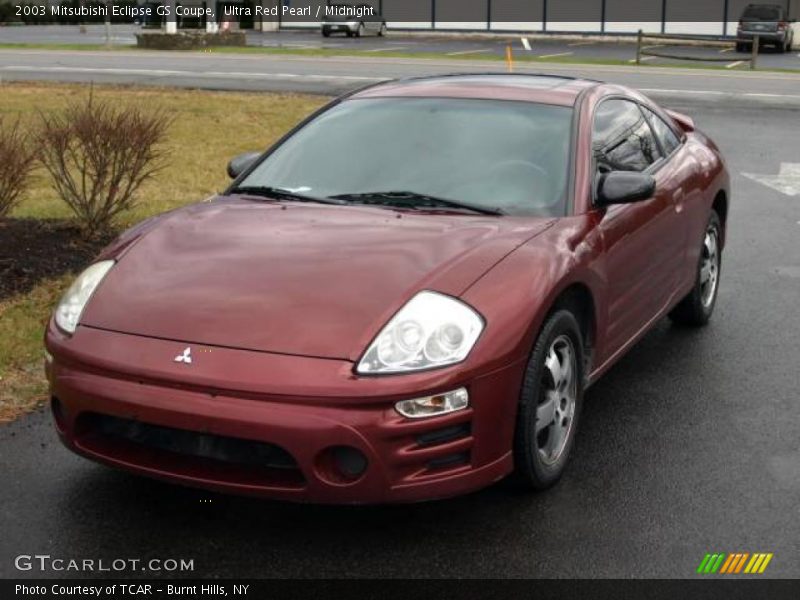 Ultra Red Pearl / Midnight 2003 Mitsubishi Eclipse GS Coupe