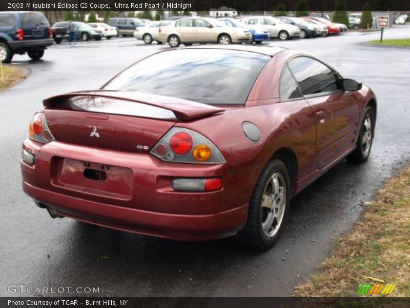 Ultra Red Pearl / Midnight 2003 Mitsubishi Eclipse GS Coupe