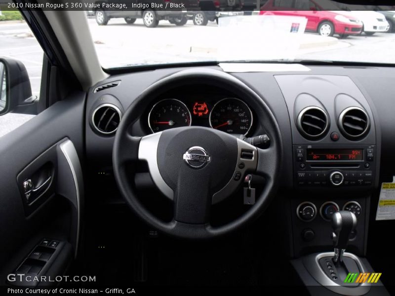 Indigo Blue / Black 2010 Nissan Rogue S 360 Value Package